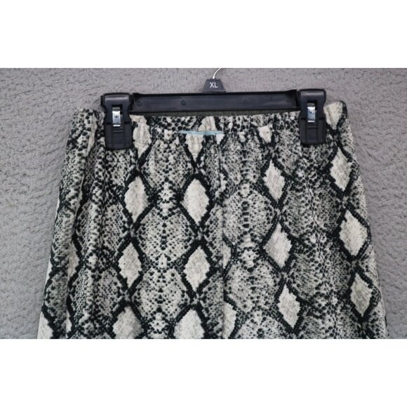 Chatoyant Snakeskin Print Bell Bottoms Pants-Size Small - Picture 4 of 9
